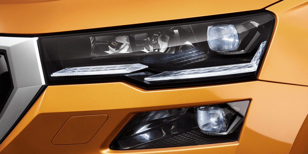 Karoq ngoại thất đèn